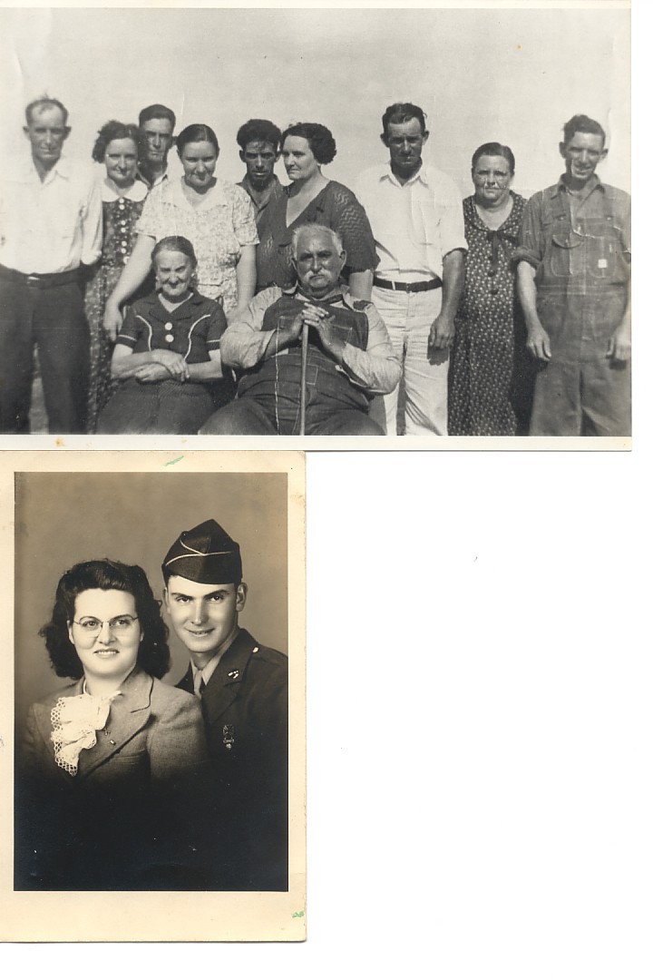 The Stephensons (top picture) and Owen & Lois Kehr (bottom picture)